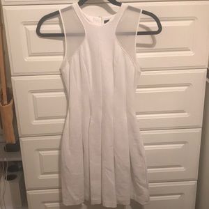 White Fit & Flare Dress